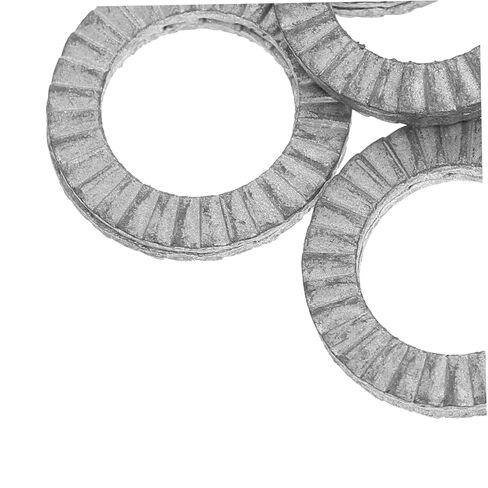 Ciieeo 20pcs Heavy Duty Wedge Locking Washers Manganese Lock Washers for Screws Bolts Thread Adapters Industrial Home Use in Saudi Arabia