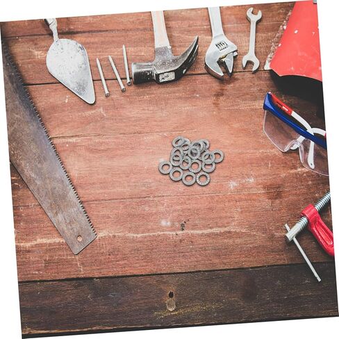 GANAZONO 20pcs Manganese Steel Bike Axle Washers M10 Locking Washers for Screws Anti-Vibration in Saudi Arabia