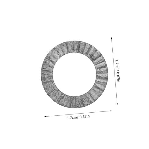 20pcs Double Stack Wedge Locking Washers for Bolts Manganese Steel Vibration Resistant Secure Fastening for Mechanical and Construction Applications in Saudi Arabia