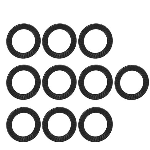 M10 Lock Washers, Heavy Duty Steel, Anti Skid Design, Vibration Resistant, for Automotive, Machinery, Home Repair (M12) in Saudi Arabia