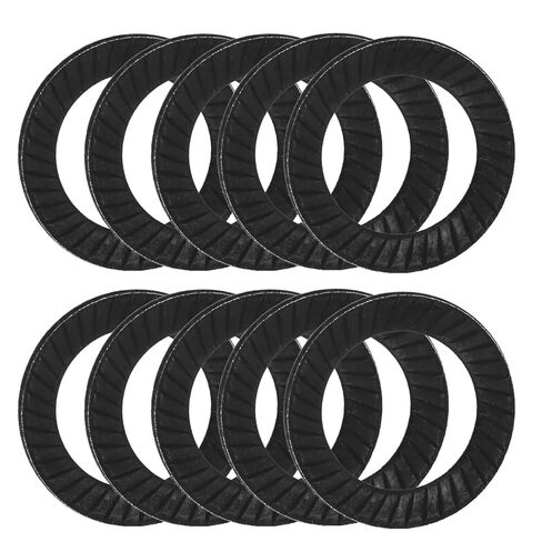 M10 Lock Washers, Heavy Duty Steel, Anti Skid Design, Vibration Resistant, for Automotive, Machinery, Home Repair (M12) in Saudi Arabia