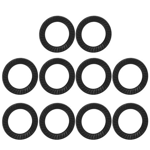 M10 Lock Washers, Heavy Duty Steel, Anti Skid Design, Vibration Resistant, for Automotive, Machinery, Home Repair (M12) in Saudi Arabia