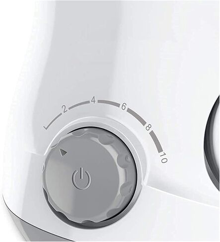 Water Flosser for Teeth, Dental Oral Irrigator with 6 Jet Tips, 600ML Water Tank, Non-Slip Base, Quiet Electric Flosser for Braces Care, Teeth Cleaner in Kuwait