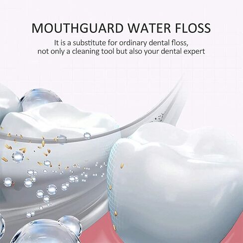 Water Flosser Professional Cordless Rechargeable Dental Oral Irrigator Ultra Water Jet for Teeth Braces Care with 5 Jet Tips 3 Modes IPX7 Waterproof 300ML Water Tank for Travel and Home Use in Kuwait