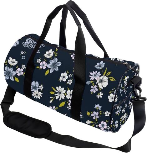 Delicate Bloom Easy Clean Sports Duffel Bags For Men Women Oxford Tote Bags Adjustable Shoulder Strap, Convertible Carry Backpack Cute Travel Bag For Cheer Work Gym Accessories Men in Kuwait