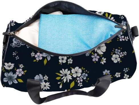 Delicate Bloom Easy Clean Sports Duffel Bags For Men Women Oxford Tote Bags Adjustable Shoulder Strap, Convertible Carry Backpack Cute Travel Bag For Cheer Work Gym Accessories Men in Kuwait