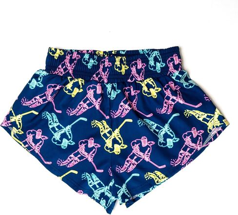 ChalkTalkSPORTS Girls Hockey Shorts - Athletic Ice Hockey Shorts - Merritt - Youth Sizes in Saudi Arabia