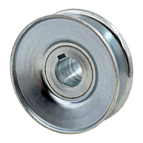 A250-5/8 حزم الويب ذات الأخدود الفردي، بكرة الحزام على شكل v، تجويف 5/8 بوصة، 2.5 بوصة OD، بكرة محرك من الفولاذ الكربوني لأحزمة V سعة 4 لتر و3 لتر in Saudi Arabia