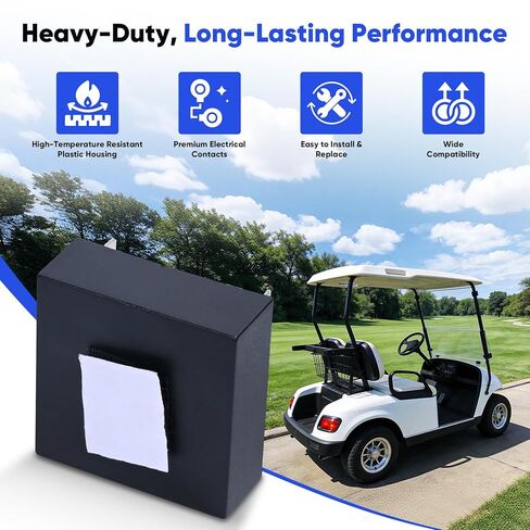 Golf Cart Brake Light Timer Relay 30 Second Delay Replacement - Fits 12V/24V/36V/48V Golf Carts in Saudi Arabia