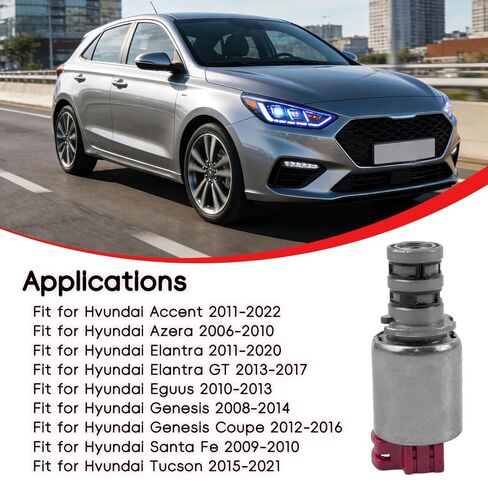 46313-3B600 Automatic Transmission Shift Solenoid 463133b600 Compatible with Hyundai for Tucson for Kia for Sportage Replacement for 46313-3B600 in Kuwait