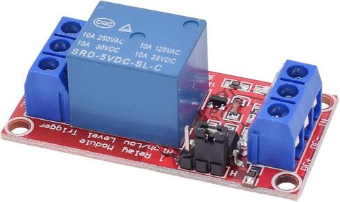 10 Packs 5V One Channel Relay Module Relay Switch with OPTO Isolation High Low Level Trigger. in Saudi Arabia
