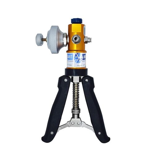 Pack of (1) Hand Operated Pressure and Vacuum Calibrator (Range: -13 to 435 PSI) for Calibration Labs, Field Calibration and Pressure Gauge Calibration | Model: AI-DP1-2200 (Only Hand Pump) in Saudi Arabia