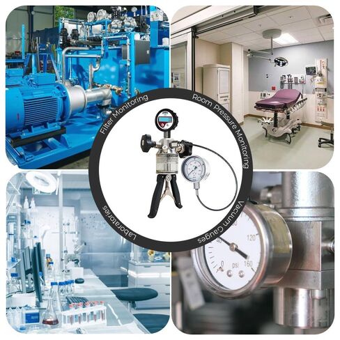 High Pressure Hand Pump Calibrator for Field Calibration,Calibration Labs, Range: 0 to 600 Kg/Cm2, Model: AI-DPI-2300 (Hand Pump Calibrator) in Saudi Arabia