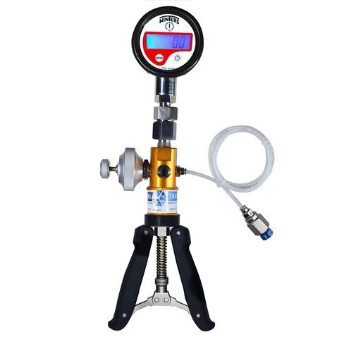 Hand Operated Pressure and Vacuum Calibrator (Range: -13 to 435 PSI) for Calibration Labs, Field Calibration and Pressure Gauge Calibration | Model: AI-DP1-2200 (Only Hand Pump) in Kuwait