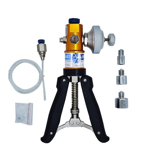Hand Operated Pressure and Vacuum Calibrator (Range: -13 to 435 PSI) for Calibration Labs, Field Calibration and Pressure Gauge Calibration | Model: AI-DP1-2200 (Only Hand Pump) in Kuwait