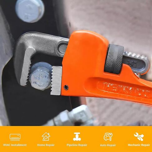 مجموعة وجع الأنابيب لضبط أنابيب Win & Ying ، 2 حزمة 10 '' و 14 '' أدوات السباكة الشاقة في التقديم ، أداة أنابيب الفكين القابلة للتعديل لـ 0.55 ''-2.36 '' /14-60mm duts use in Kuwait