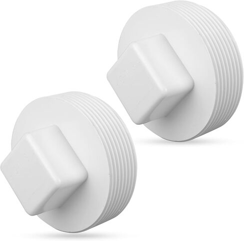 4 "NPT ذكر الخيوط PVC Sewer Cleanout Cap Cap ، Flush Sewer Cleanout Cap المناسب لنظام أنابيب الصرف في الهواء الطلق حديقة في الهواء الطلق in Kuwait