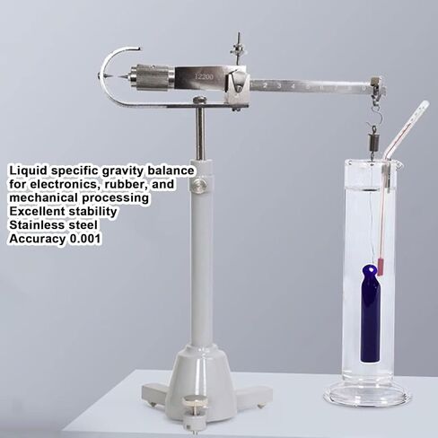 الميزان النوعي للسائل، مقياس الوزن النوعي للكثافة الميكانيكية، الدقة 0.001، نطاق قياس توازن الكثافة: 1-2.000، لكثافة السائل in Kuwait