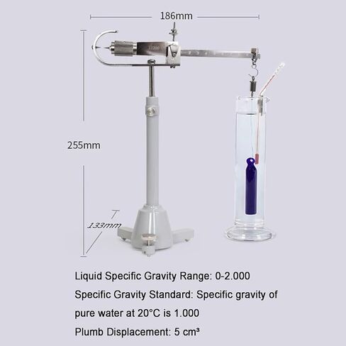 Liquid Density Specific Balance,Mechanical Weight Specific Scale,1-2.000 Measuring Range,0.001 High Accuracy,for Scientific Experiment in Saudi Arabia