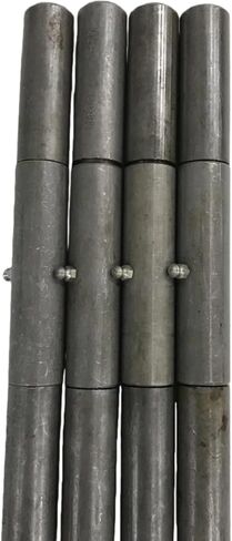 4 Ramp Door Hinges 10" Weld On Greaseable Utility Trailer Steel Heavy Duty in Saudi Arabia