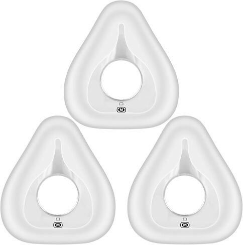 وسادة بديلة لجهاز AirFit F20، متوافقة مع إطار Airfit F20 الأصلي، ختم ممتاز وملاءمة مريحة للغاية، قناع CPAP لكامل الوجه، متوسط، 3 عبوات in Kuwait