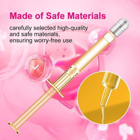 Anal Lube Applicator Set, 5 Individually Wrapped Pre-Filled Pleasure Gel, High Cushion & Low Friction Formula, Osmolarity Balanced Toy-Friendly Hybrid Lubricant, Gentle Warming Tingling Sensation in Saudi Arabia