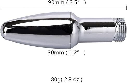 Clean Shower Head Metal Enema Shower Vaginal Irrigation System Colon Aluminum Shower Bathroom Cleaning System Cleaner (Silver) in Kuwait