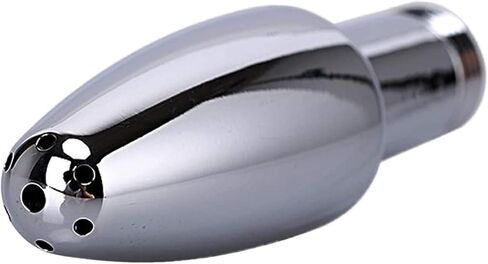 Clean Shower Head Metal Enema Shower Vaginal Irrigation System Colon Aluminum Shower Bathroom Cleaning System Cleaner (Silver) in Kuwait