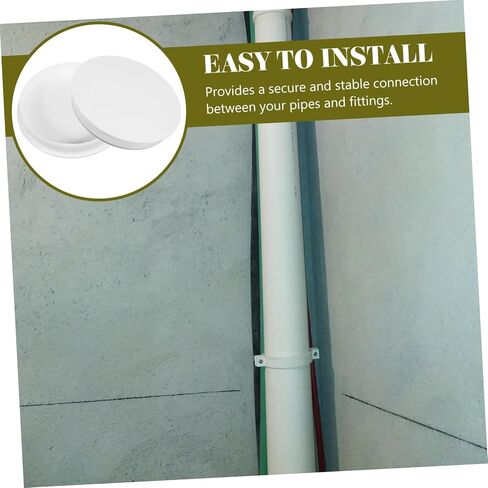 20pcs Plastic Downspout Pipe Caps Drain Pipe Accessories for Water Buildup Prevention End Caps for Homeowner Water Damage in Kuwait