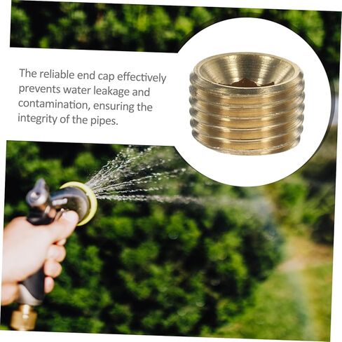 10 قطعة Npt تركيب نهاية غطاء محول لبناء ختم الأنابيب سهلة التركيب منع تسرب المياه in Kuwait