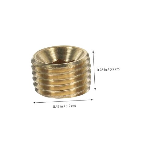 10 قطعة Npt تركيب نهاية غطاء محول لبناء ختم الأنابيب سهلة التركيب منع تسرب المياه in Kuwait