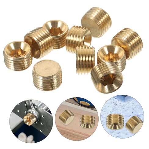 10 قطعة Npt تركيب نهاية غطاء محول لبناء ختم الأنابيب سهلة التركيب منع تسرب المياه in Kuwait