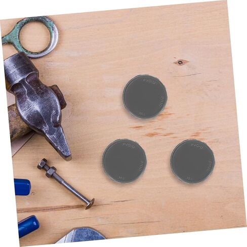 OUNONA 4Sets PVC Pipe Cap Fittings Threaded Connector with Dedicated Washer PVC Material for Reliable Sealing Various Plumbing Applications in Kuwait