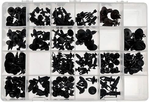 Nylon Push/Screw Rivet Assortment (Dorman 030-728) 20 SKU/220 Pc. Tech Tray in Saudi Arabia
