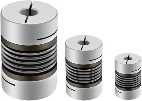 Corrugated Coupling D40L55 10/12/14/16/18/20/22mm Aluminium Alloy Couplings(15X15) in Kuwait