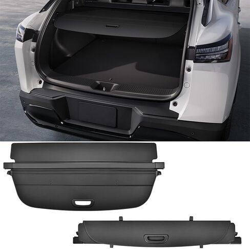 غطاء شحن قابل للسحب من VESUL متوافق مع Nissan Murano Platinum SL SV S 2015-2024 غطاء أمان الظل درع Tonneau شاشة خصوصية للأمتعة مضادة للظهور مع غطاء قماش إضافي in Kuwait