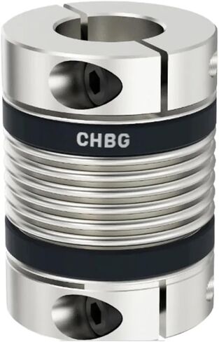 Bellows Coupling Elastic CouplingLB-B-D16L30-D82L100/LB-D-D16L27-D40L50 Aluminum High Elasticity(LB-B-D55L72 - H10-25) in Kuwait