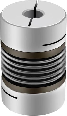 Corrugated Coupling D80L103 Aluminium Alloy for Stepper Motor Coupler Shaft Couplings(22x22) in Kuwait