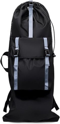 Skateboard Backpack Longboard Carry Bag Multifunction Portable Adjustable Straps Travel Backpack Skateboard Bag for Adults in Saudi Arabia