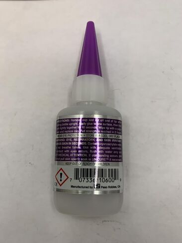 Bob Smith Industries Insta-Cure Plus Gap Filling Medium CA Glue, 1/2 oz, Purple Cap, Hobby Bolts, BSI, Made in The USA! in Saudi Arabia