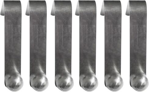 6 قطع من مشابك الربيع، مشابك عمود الخيمة، نهاية واحدة للتخييم في الهواء الطلق، زر ضغط واحد قوي، 10 ملم in Kuwait