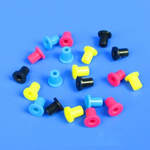 80 Pack CISS L Connector Sealing Gasket Inline Sleeve 4mm Hollow Rubber Plug for Continuous Ink System Refillable Ink Cartridge CISS Ink Tube Right Angle Connection DIY Circulation System in Saudi Arabia
