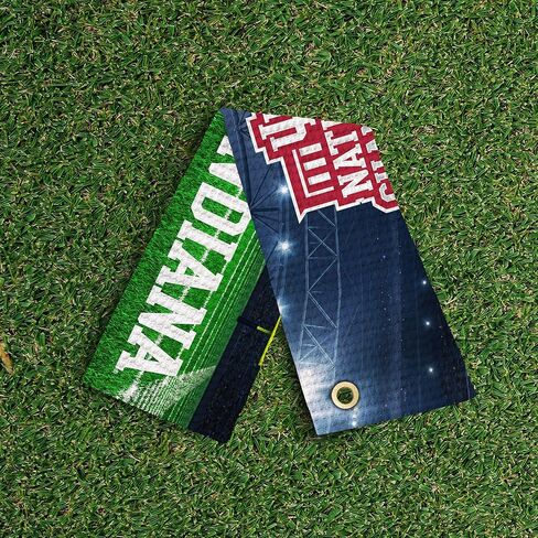 Northwest 2025 NCAA Football Championship Indiana Hoosiers Golf Towel, Official Licensed Microfiber Waffle Fabric, Absorbent 16x25 in Club Cleaning Accessory in Saudi Arabia