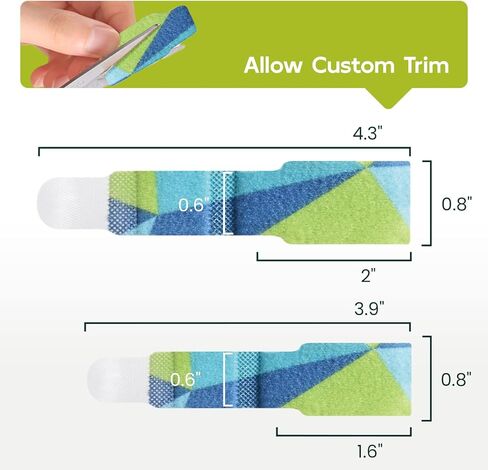Bukihome Hammertoe Corrector - 8 Pack Toe Straighteners - Broken Toe Wraps - Realign Bent, Curled, Crooked, Claw, Hammer Toes - Toe Corrector Splints for Men and Women (Multi-Size, Patterned) in Saudi Arabia
