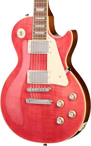 Epiphone Inspired by Gibson Les Paul Standard 60s, Fuchsia with Bag in Saudi Arabia