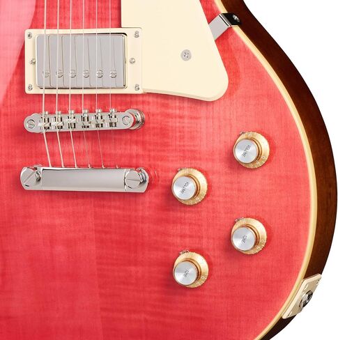 Epiphone Inspired by Gibson Les Paul Standard 60s, Fuchsia with Bag in Saudi Arabia