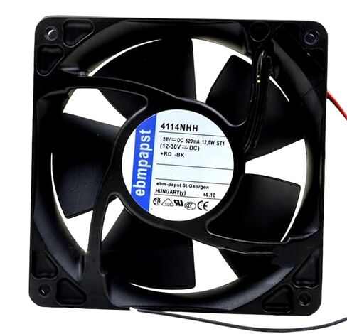 4114NHH 24V 520mA 120MM Fan - 12038 12.5W 2-Wire Inverter Cooling Fan in Kuwait