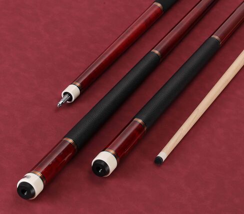 Pool Cue Stick 58" 19 20oz 2 Piece with 12.5mm Tip,Canadian Maple Pro Billiard Cue,for Adults/Beginner/Pro Player. in Saudi Arabia