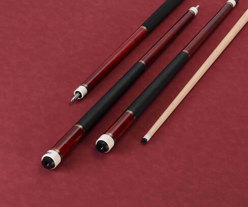 Pool Cue Stick 58" 19 20oz 2 Piece with 12.5mm Tip,Canadian Maple Pro Billiard Cue,for Adults/Beginner/Pro Player. in Saudi Arabia