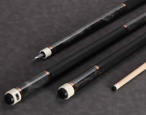 Pool Cue Stick 58" 19 20oz 2 Piece with 12.5mm Tip,Canadian Maple Pro Billiard Cue,for Adults/Beginner/Pro Player. in Saudi Arabia